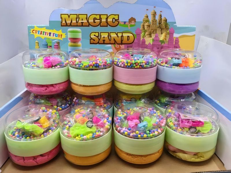 Sand with toys for girls as image 1 pcs