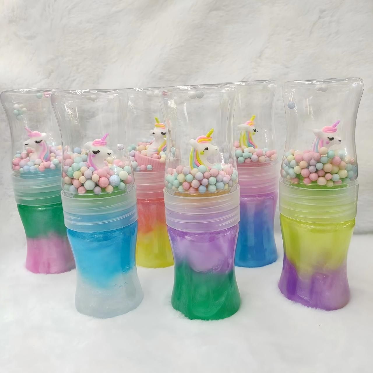 Mini Unicorn Slime as image 1 pcs