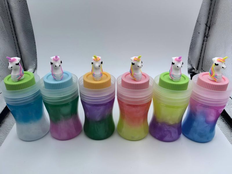 Unicorn toy Slime as image 1 pcs