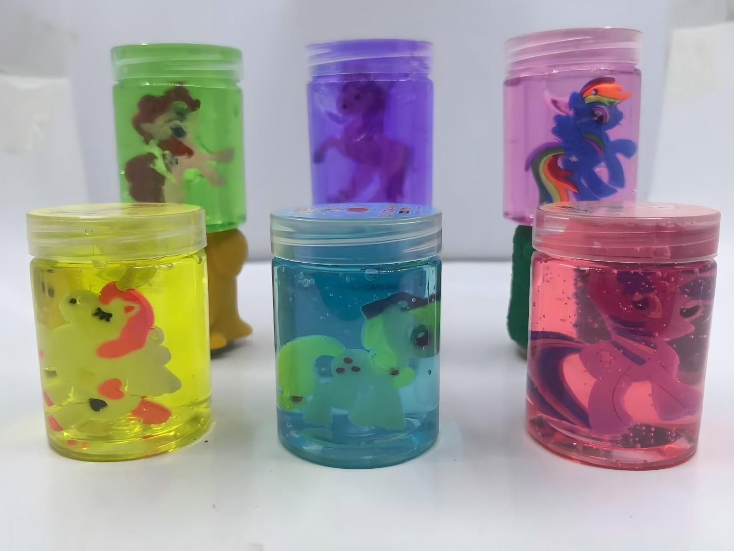 Unicorn toy Slime as image 1 pcs