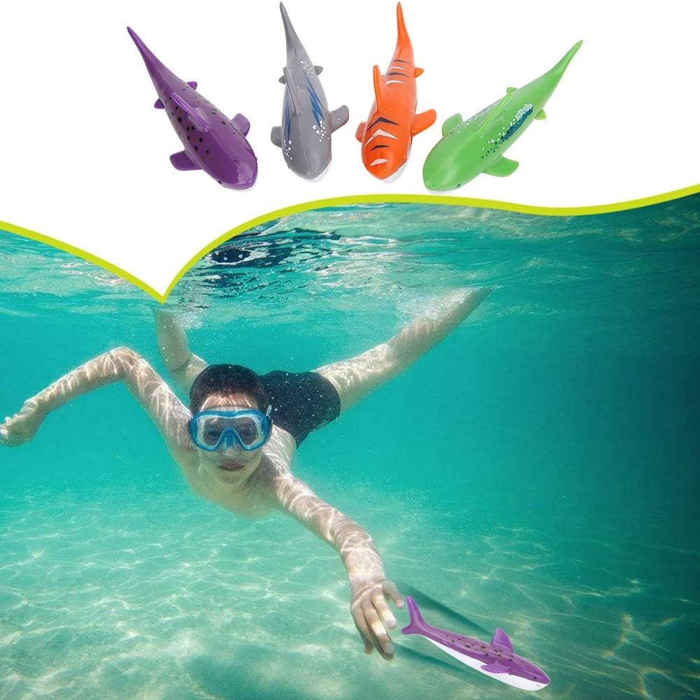 Shark Figurine Set – 4 Pieces