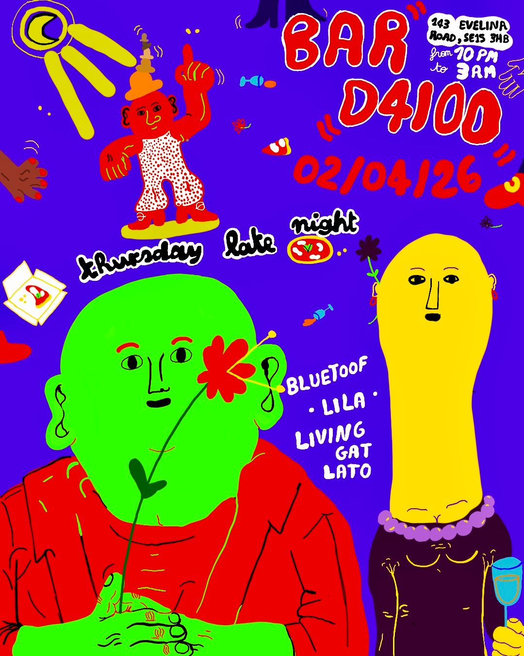 THURSDAY LATE NIGHT AT BAR D4100!