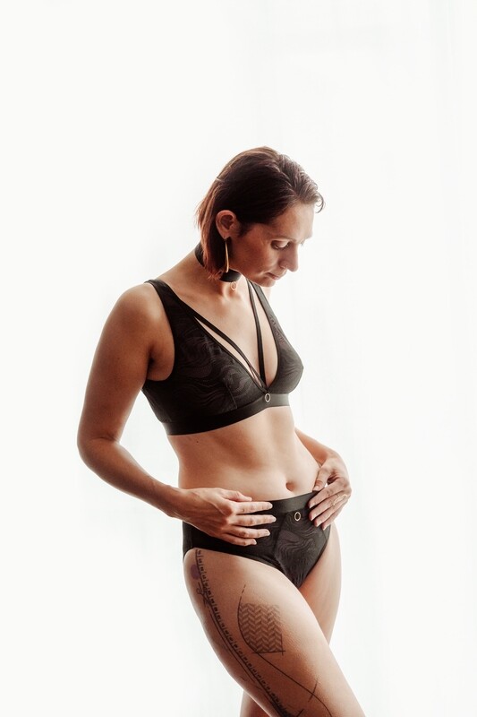 Midnight in Paris - Brassière décolleté triangle