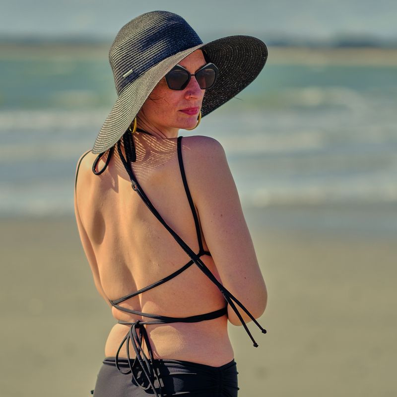 Sarzeau plage - Triangle bikini bain