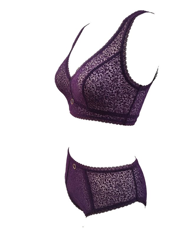 Purple Reine - Brassière décolleté triangle