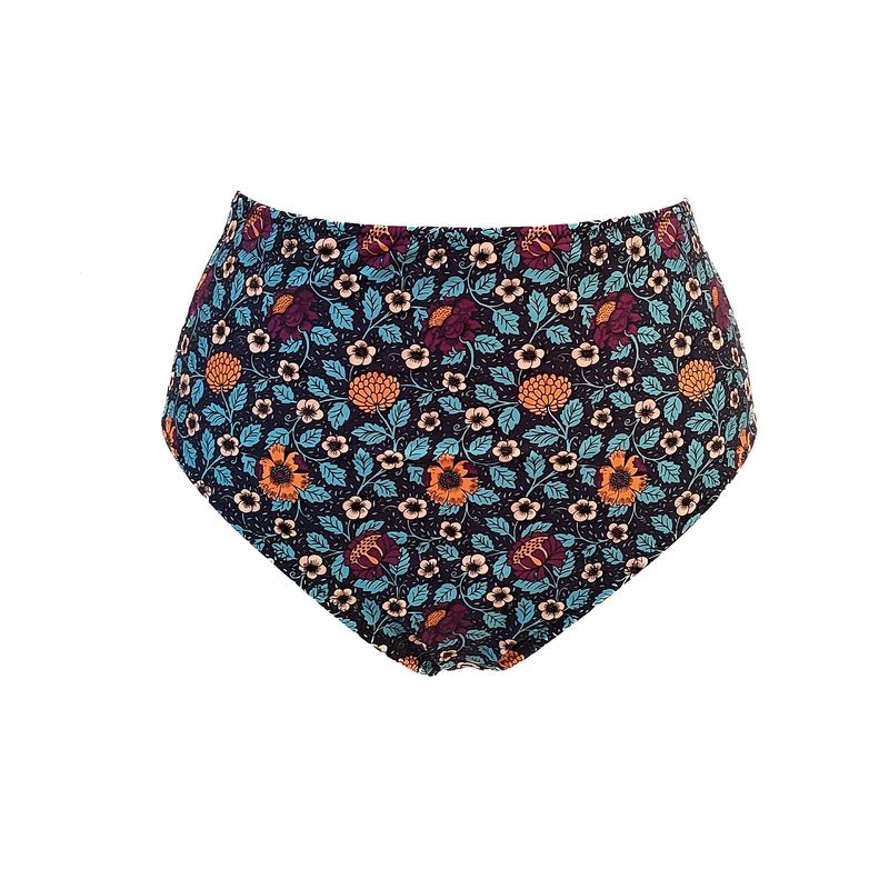 Floralie - Culotte bain taille haute