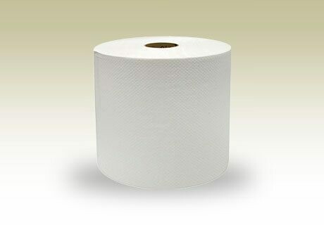 Truly Green Recycled White Roll Towel 800ft