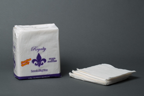 Royalty 1-Ply Virgin Lunch Napkins