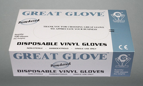 Vinyl Gloves Powdered