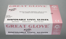 Clear Vinyl Gloves