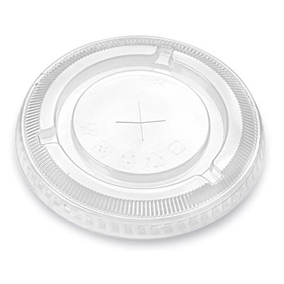 9oz & 12oz PET Flat Lid w/Hole, 20/50