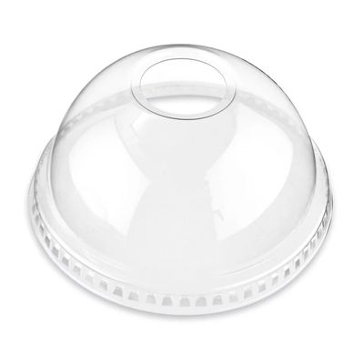 32oz PET Dome Lid, w/Hole