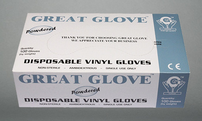 Vinyl Gloves Powdered