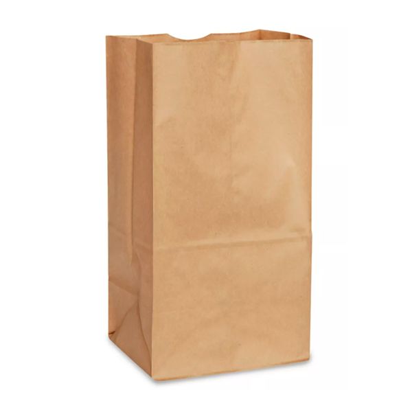 Royalty Earth #4 Kraft, SOS Paper Bag, 500/cs