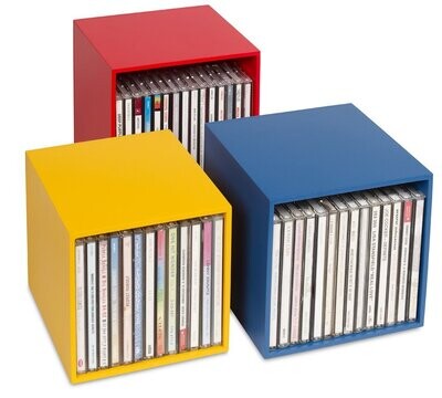 cubix-CD-Boxen cubix-CD-Boxen "color'' für bis zu 40 CDs.