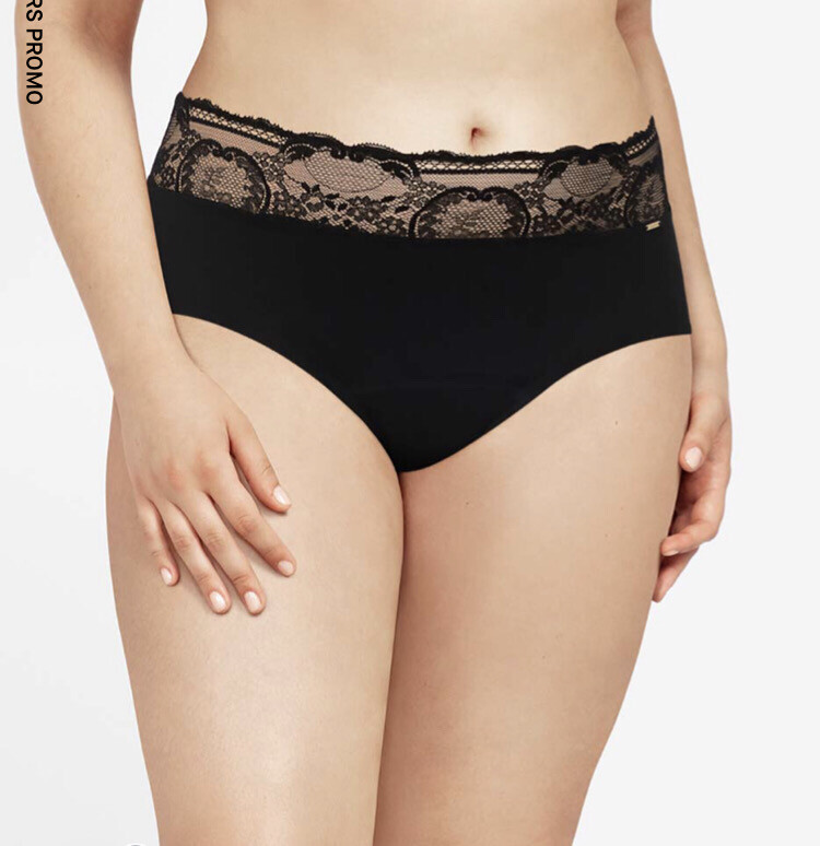 Culotte Menstruelle taille haute BLACK