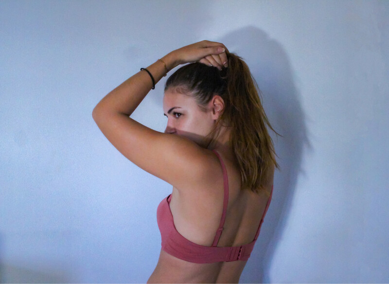 Soutient gorge Bandeau avec armatures