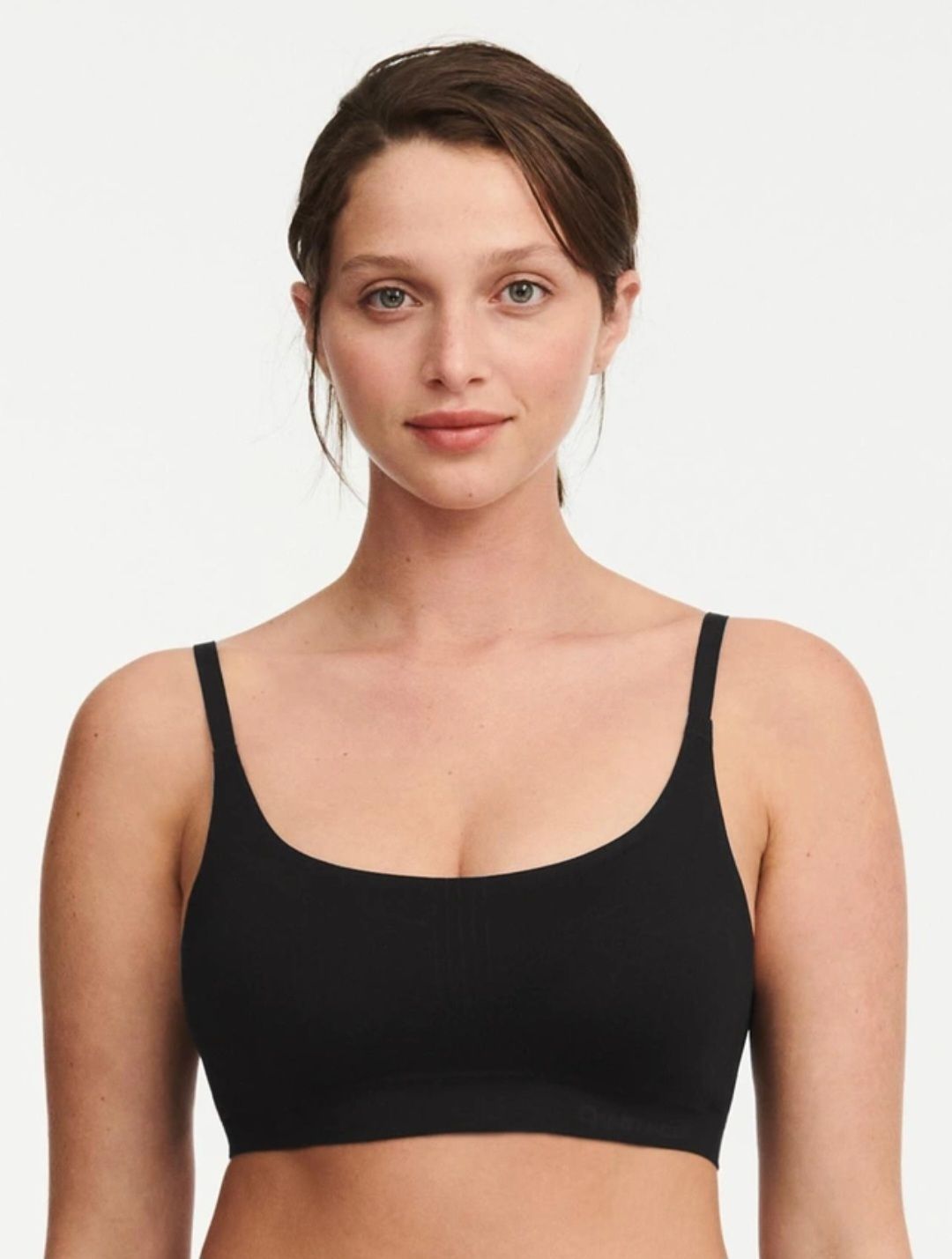 Soutient-gorge sans armature gainant NOIR
