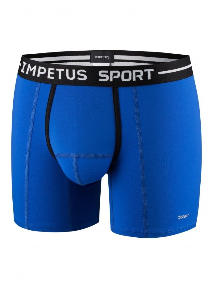 Boxer long sport BLEU