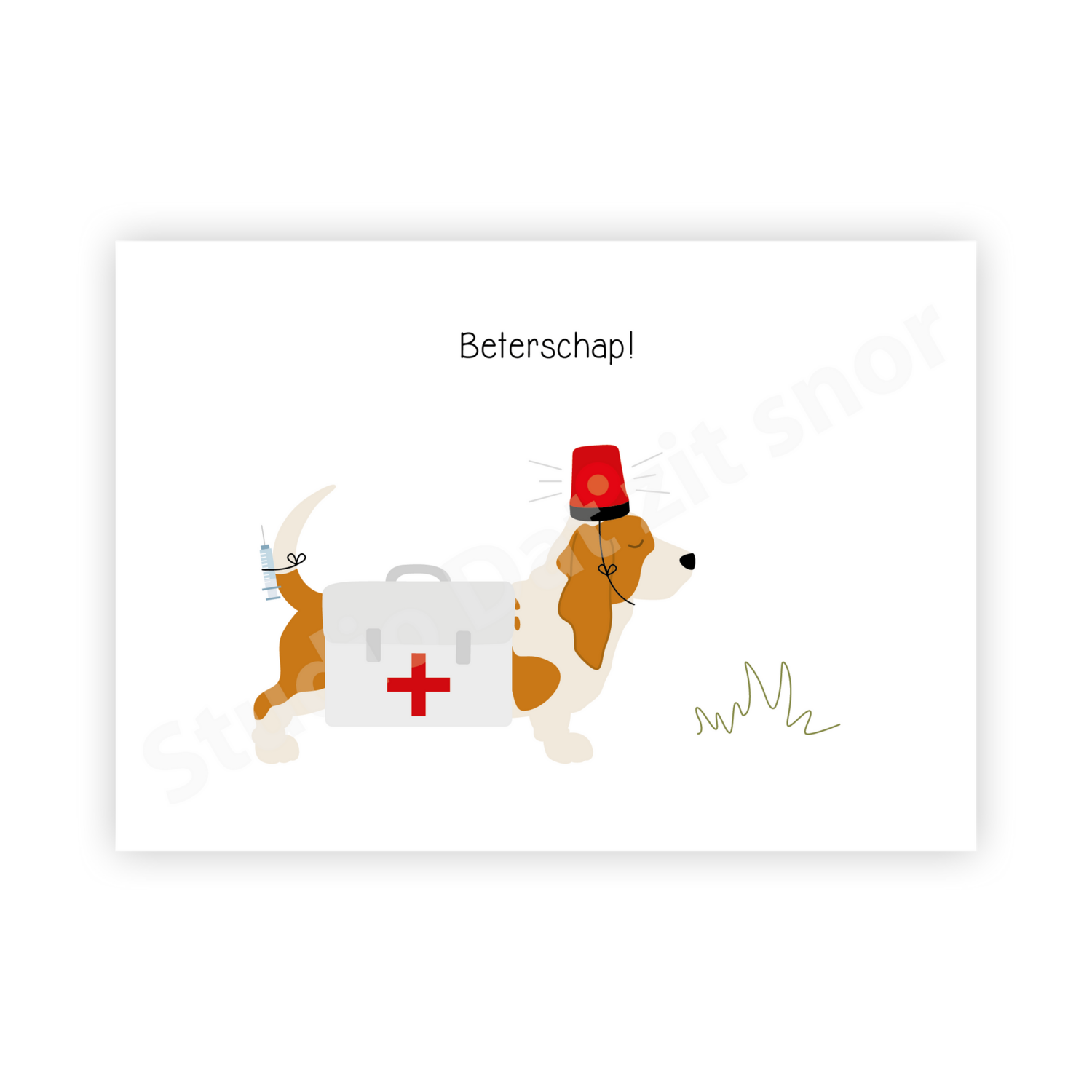 Kaart | Basset Hound Beterschap