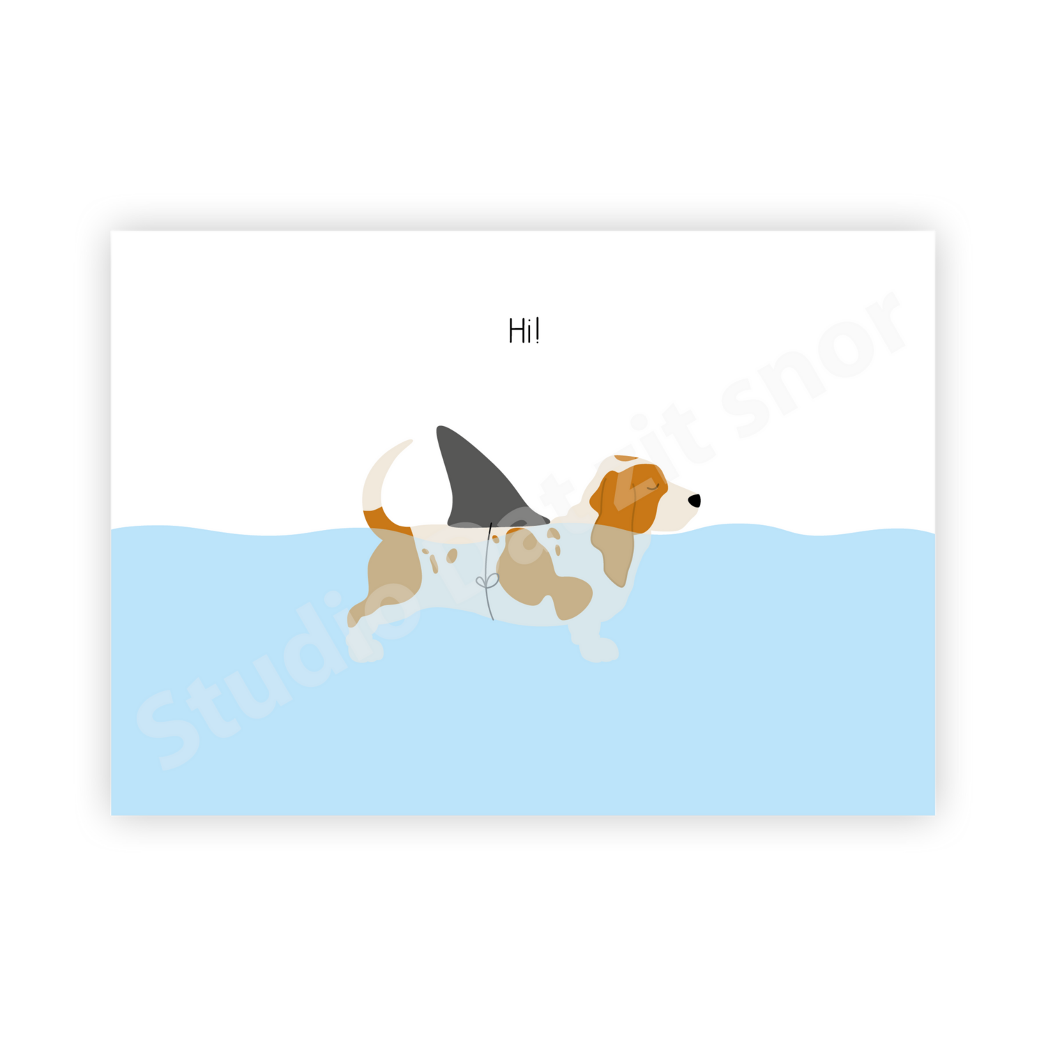 Kaart | Basset Hound Hi!