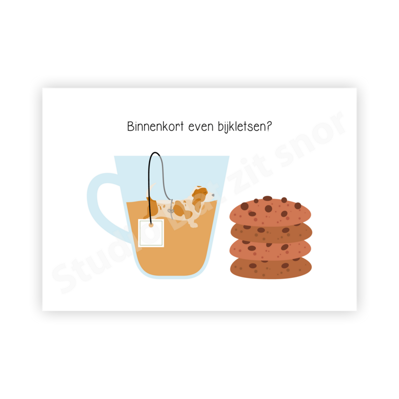 Kaart | Basset Hound Binnenkort even bijkletsen?