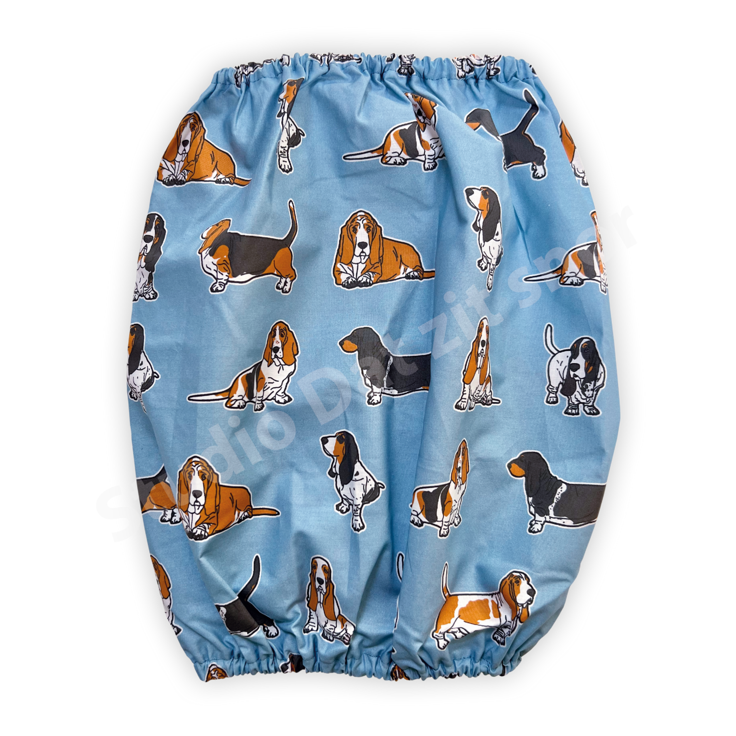 Snood | Basset Hound blauw