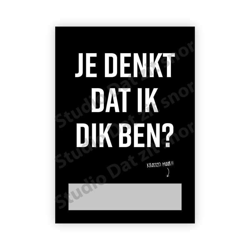 Kraskaart | Ik ben zwanger!