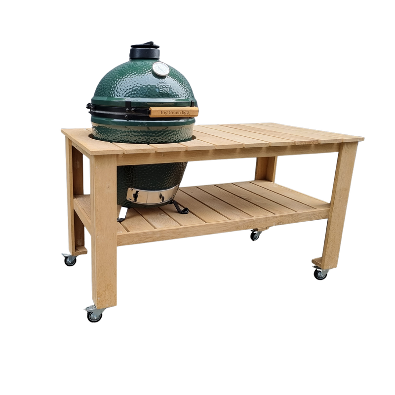 Big Green Egg set incl Starter de luxe BBQ tafel
