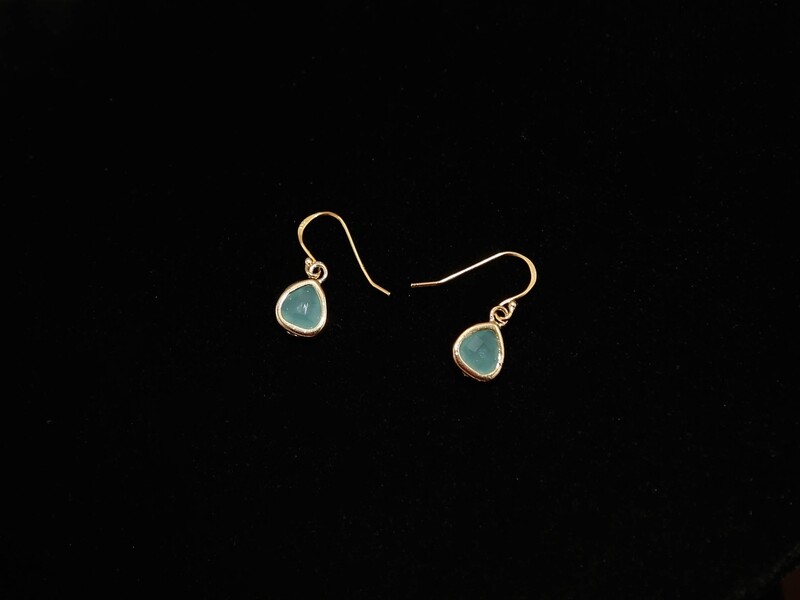 Earrings-Threads of Joy Teal