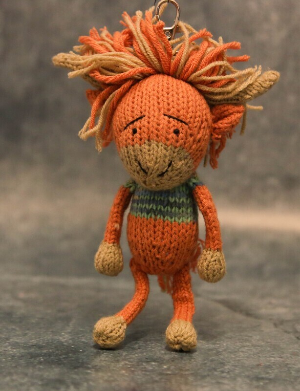 Key ring Highland Coo- Gogo Olive