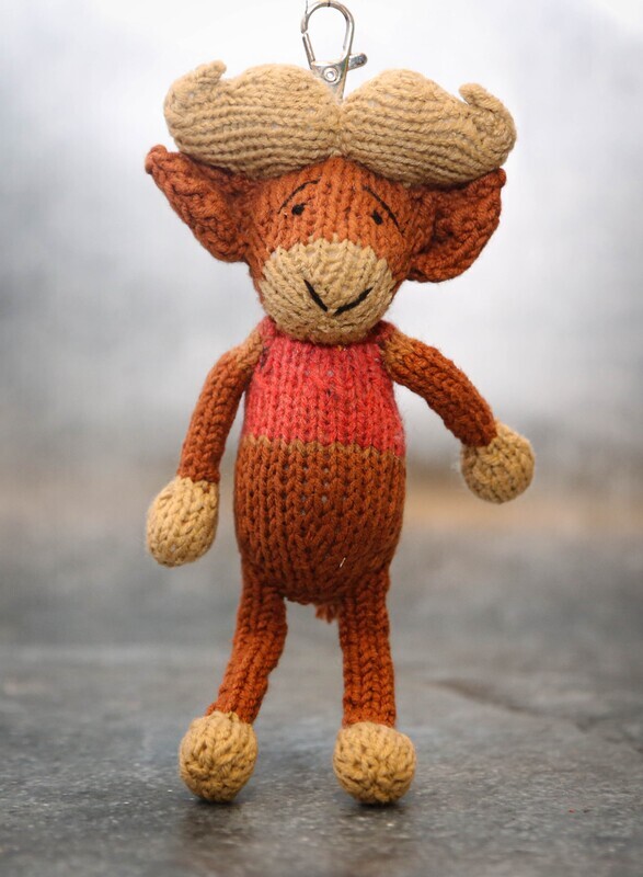 Key ring Buffalo - Gogo Olive