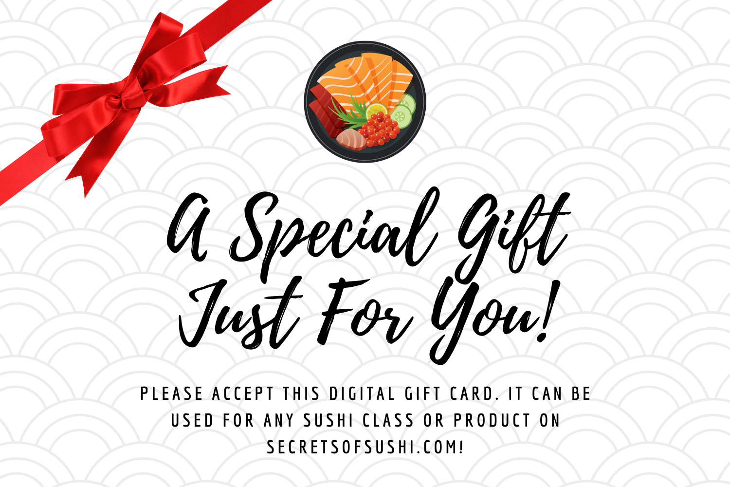 Secrets of Sushi Gift Card