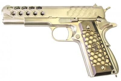 WE 1911 HEX PISTOL - SILVER