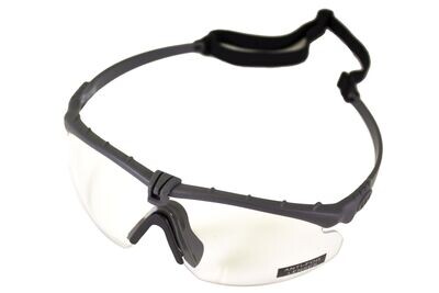 NP BATTLE PRO'S - GREY FRAME  CLEAR LENSE WINSERT