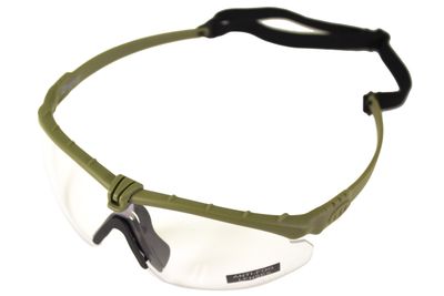 NP BATTLE PRO'S - GREEN FRAME / CLEAR LENSE