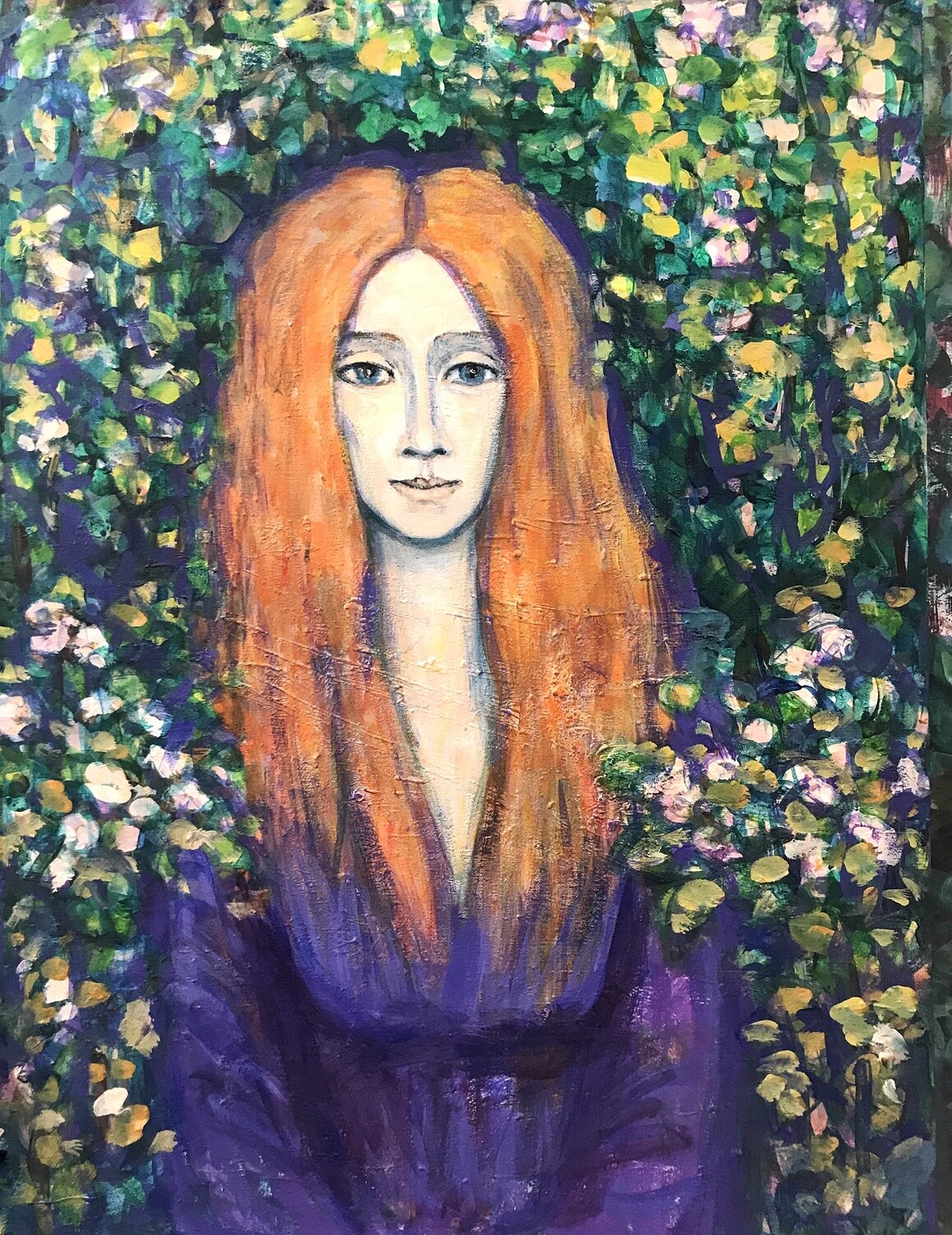 "Iryna in colors"/"Ирина в цвету"