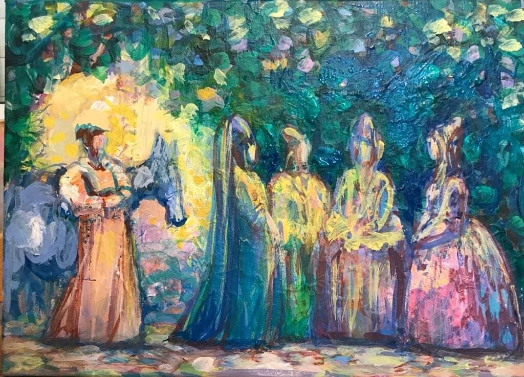 "Walk"/"Прогулка"