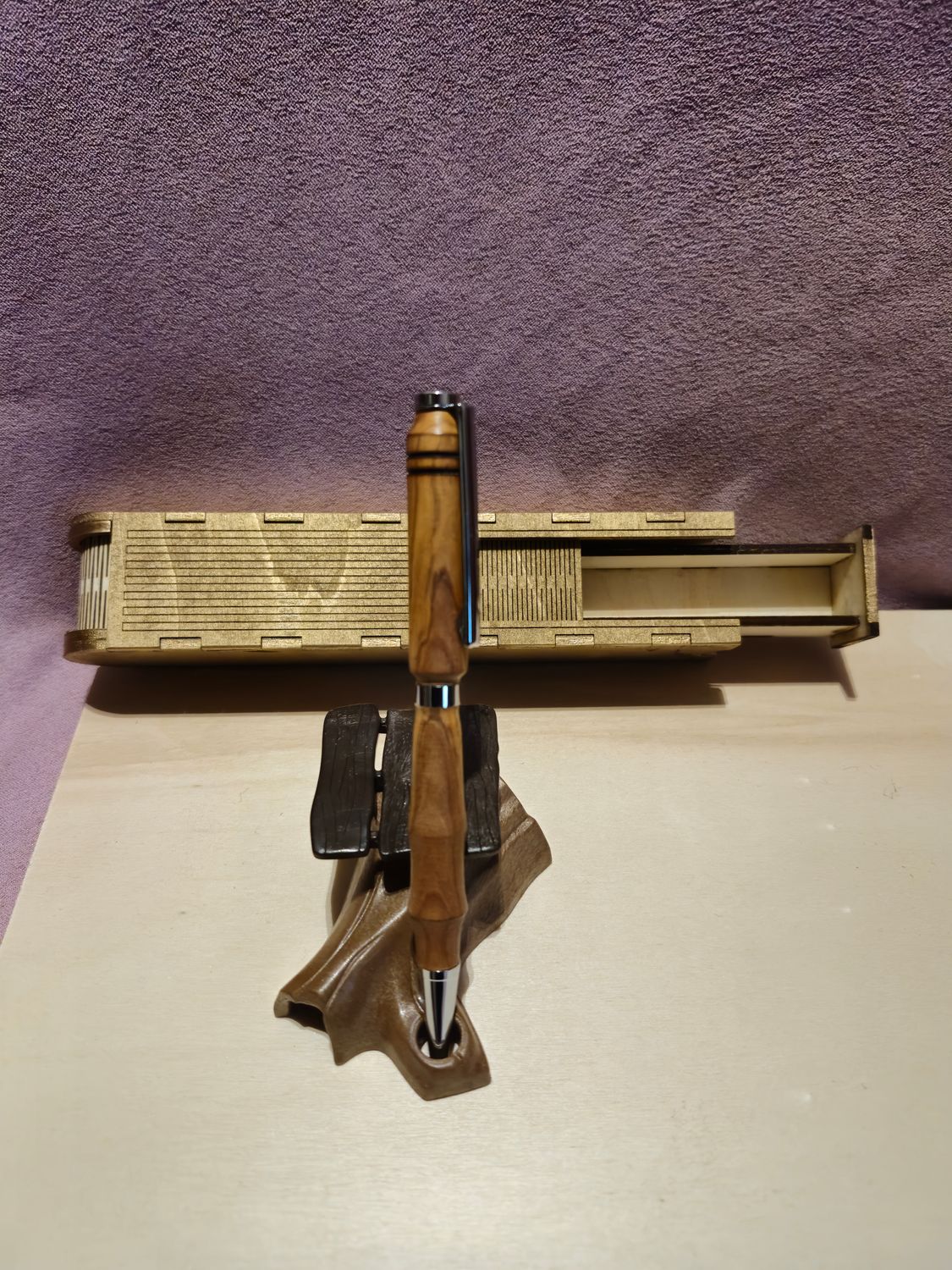 Oliven Holz Kugelschreiber