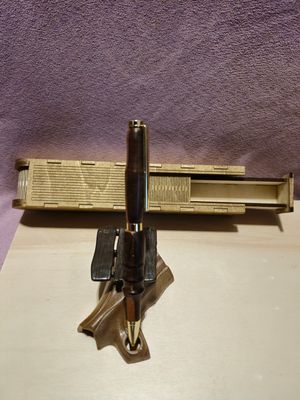 Wenge und Birnen Holz Kugelschreiber