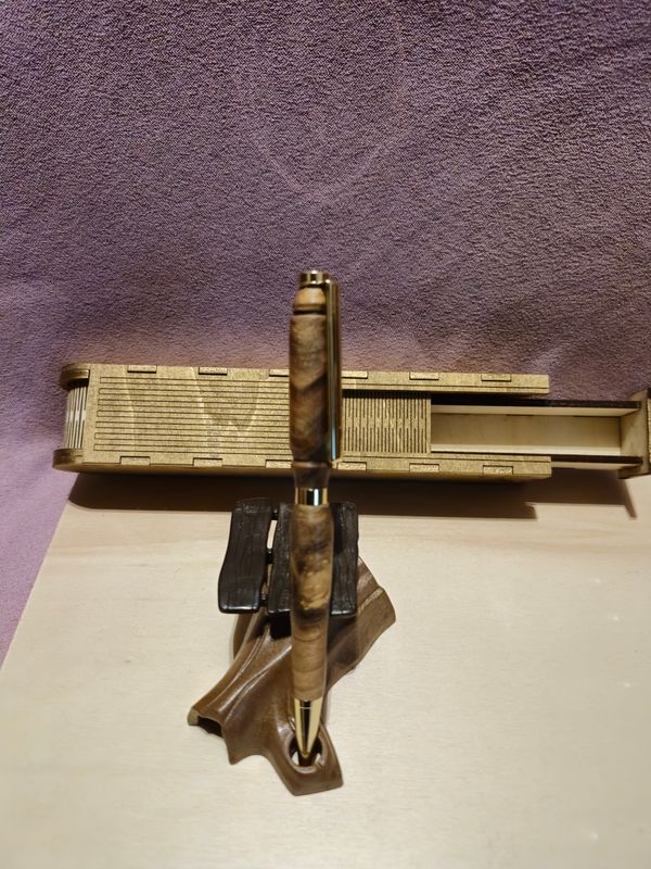 Olivenholz Kugelschreiber