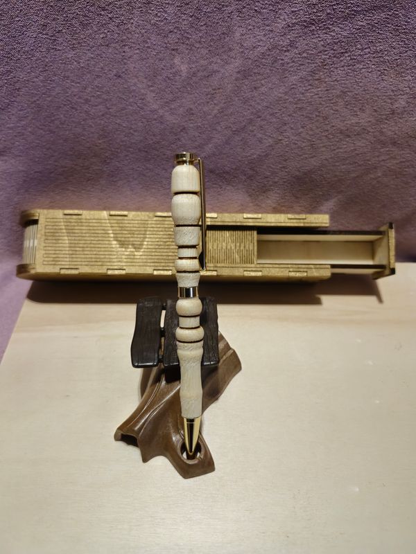 Zirben Holz Kugelschreiber