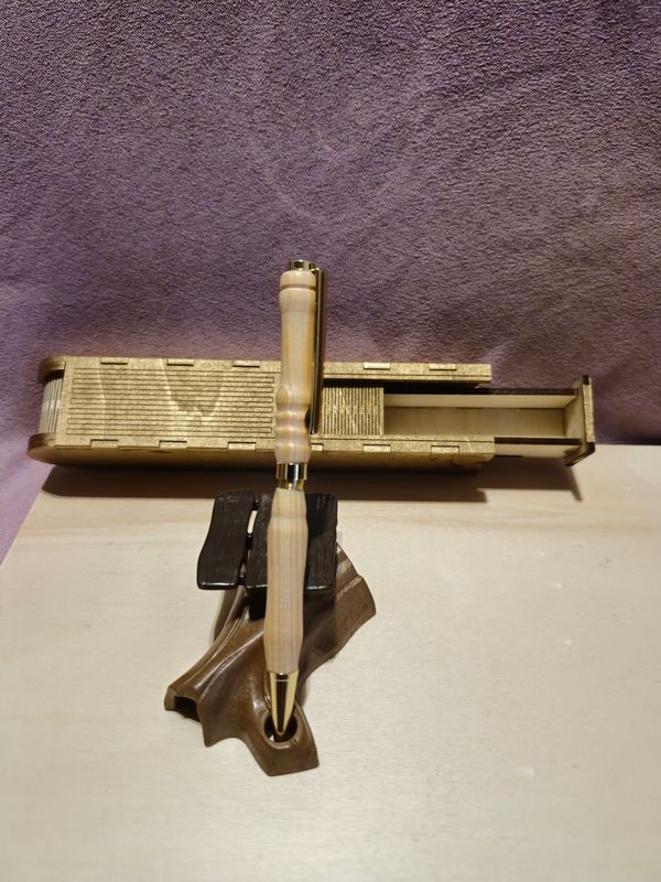 Zirben Holz Kugelschreiber