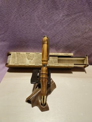 Olivenholz Kugelschreiber