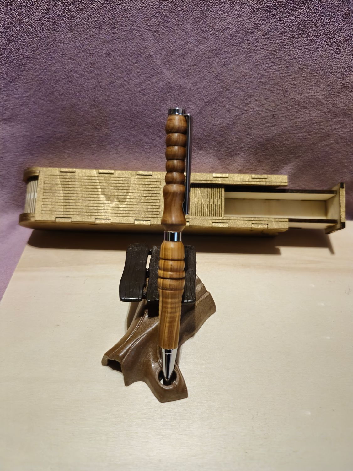 Oliven Holz Kugelschreiber