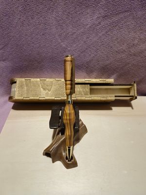 Oliven Holz mit Epoxid harz Kugelschreiber