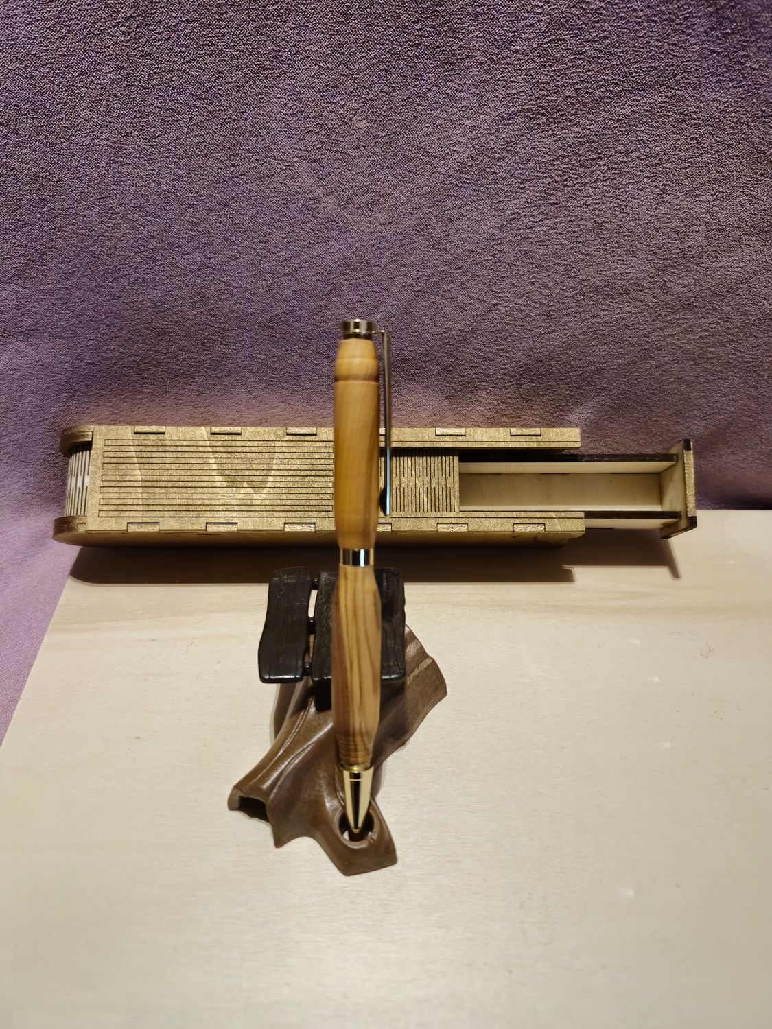 Oliven Holz Kugelschreiber