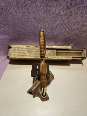 Oliven Holz und Epoxid harz Kugelschreiber