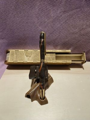 Wenge und Birnen Holz Kugelschreiber