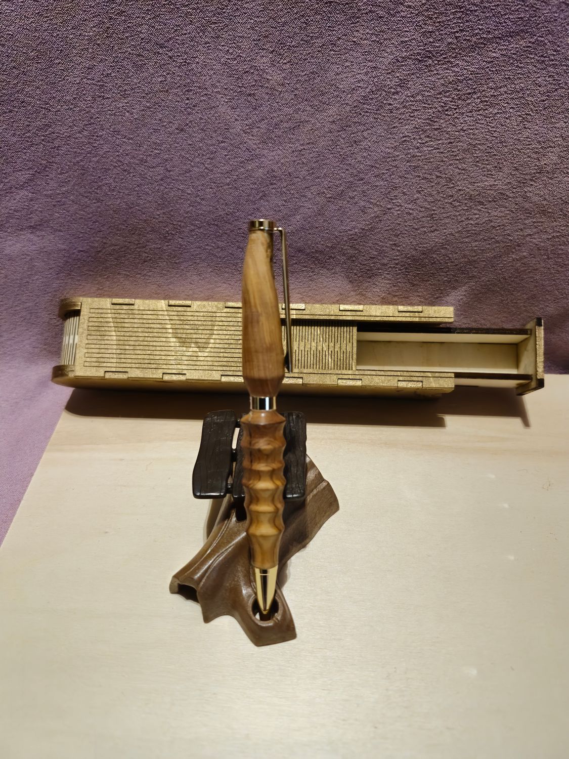 Oliven Holz Kugelschreiber